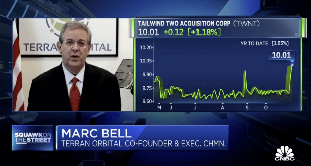Terran Orbital starts trading on the NYSE with $200 million in outstanding spacecraft orders