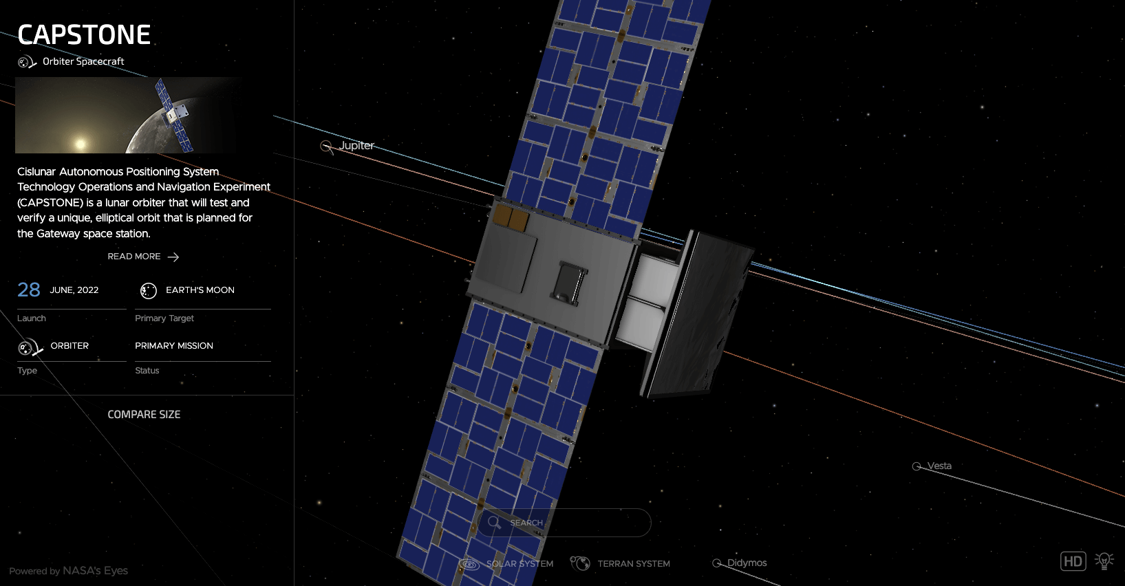Follow CAPSTONE’s Four-Month Journey to the Moon in Real Time