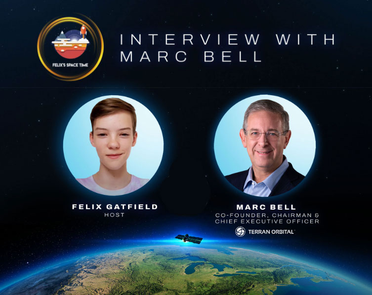 Felix’s Space Time Interview w/ Terran Orbital CEO, Marc Bell