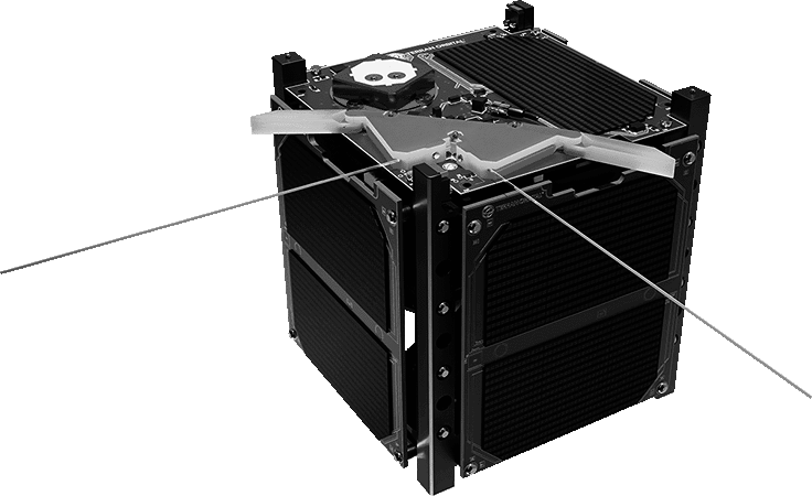 Smithsonian National Air and Space Museum in Washington, DC displays a Tyvak CubeSat 