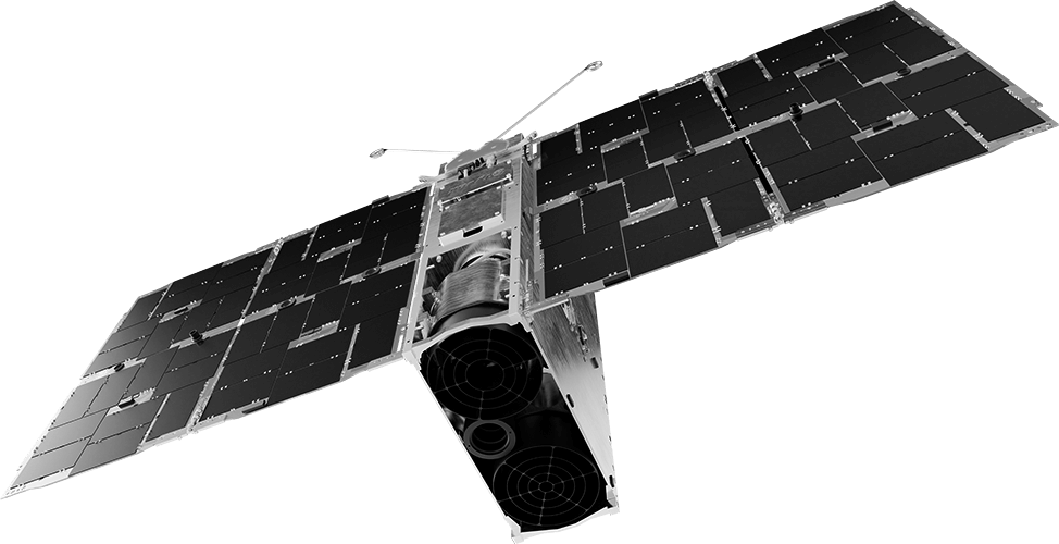 Develops and launches GEOStare, a nanosatellite with two novel telescopes that track objects on Earth and in space 