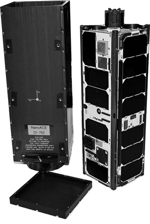 Develops and launches NanoACE, the first nano-satellite capable of rendezvous on-orbit 