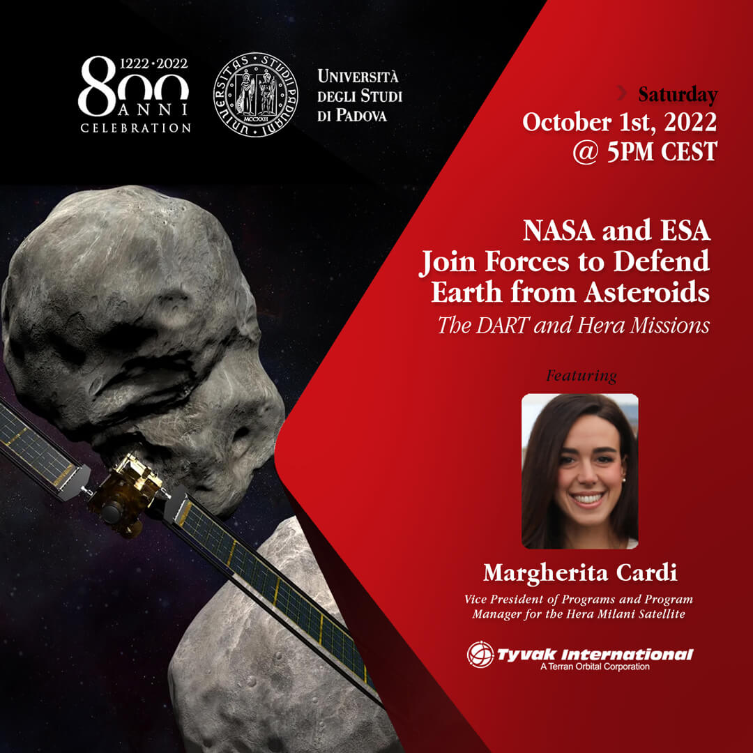 Tyvak International Vice President of Programs Margherita Cardi to Present at University of Padova 800th Anniversary Celebration