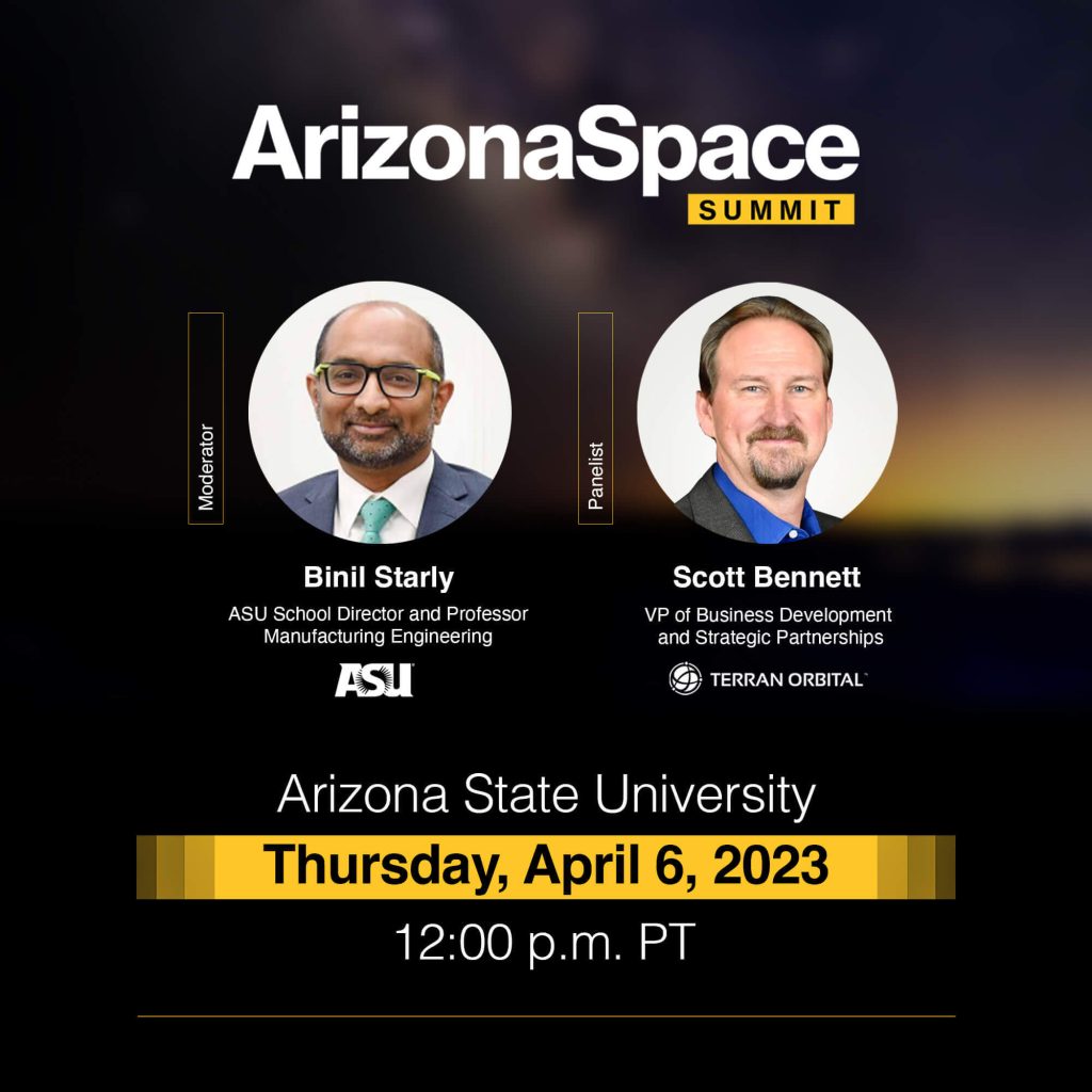 Terran Orbital’s Scott Bennett to Present at Arizona Space Summit